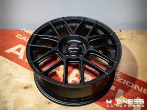 FIAT 500 Custom Wheels - 9esse - Fondmetal - Matte Black - 17" 
